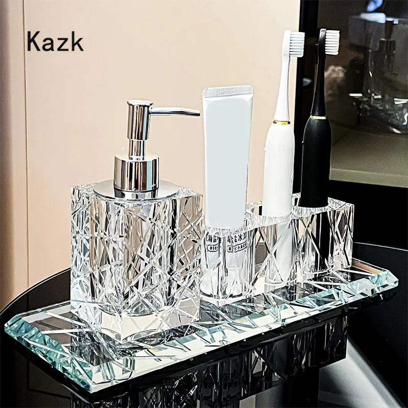 Zara Home Bathroom - 고급 크리스탈 욕실 액세서리 라이트 럭셔리