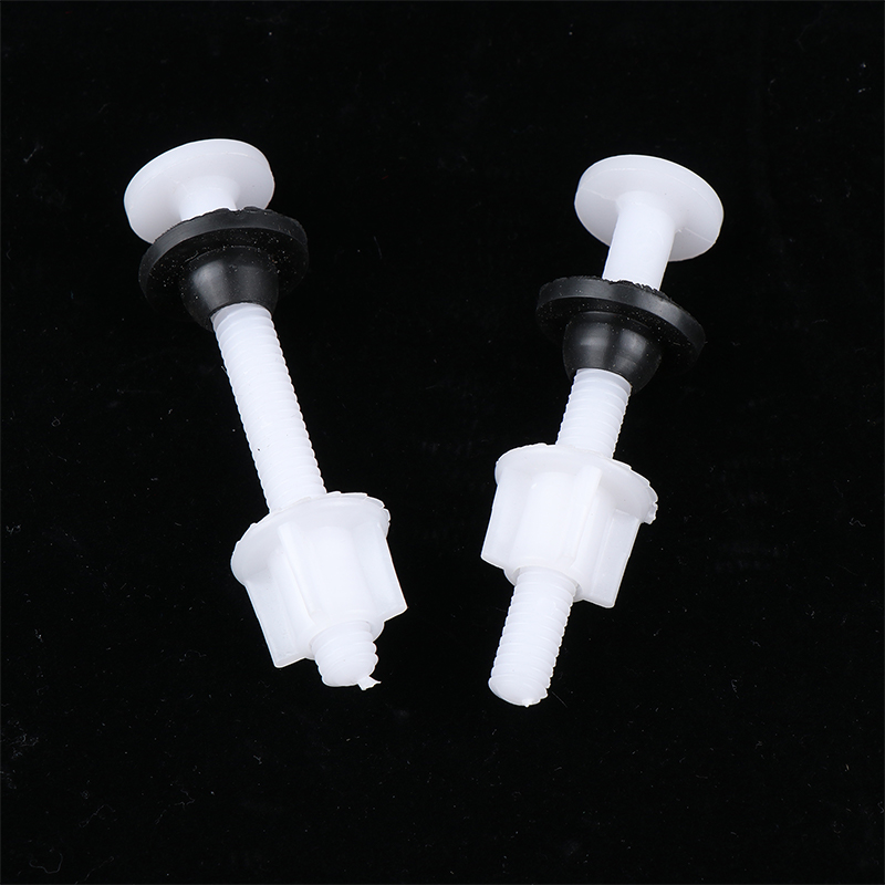 2개 플라스틱 변기 시트 힌지 수리 볼트 + 피팅 나사 - Home Bathroom Fittings 리뷰 및 가격