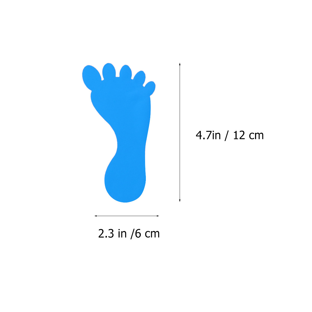 20 쌍 발자국 바닥 스티커 PVC 소재 욕실 액세서리 - Home Bathroom Wall Tiles 리뷰 및 가격