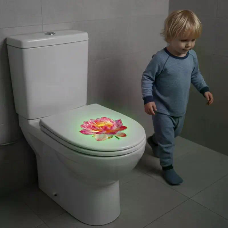어두운 곳에서 빛나는 변기 스티커, 탈부착 가능한 발광 - Jet Home Bathroom 리뷰 및 가격