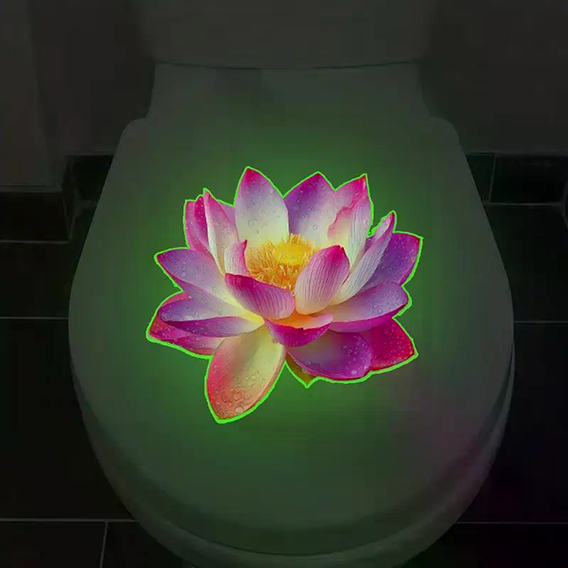 어두운 곳에서 빛나는 변기 스티커, 탈부착 가능한 발광 - Jet Home Bathroom 리뷰 및 가격