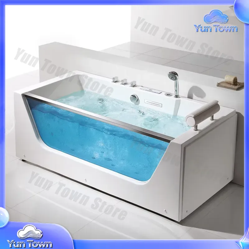 대형 샤워실용 욕조, 실내 스파, 양면 스커트 월풀 욕 - Home Bathroom Remodel 리뷰 및 가격