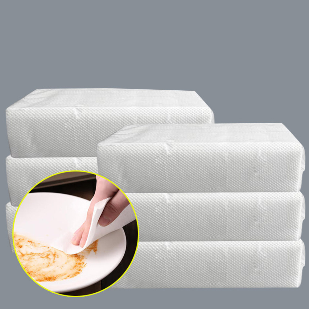 1세트 피부 친화적인 종이 타월 두꺼운 흡수성 티슈 롤 - Home Bathroom Paper Towels 리뷰 및 가격
