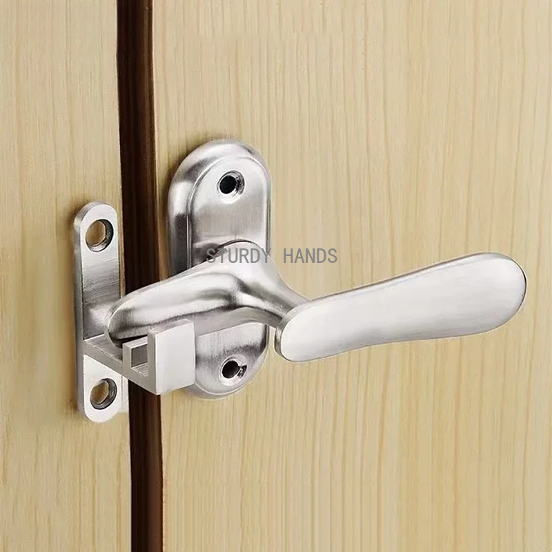 1pc 스테인레스 스틸 도어 창 래치 실내 도어 보안  - Home Bathroom Fittings 리뷰 및 가격