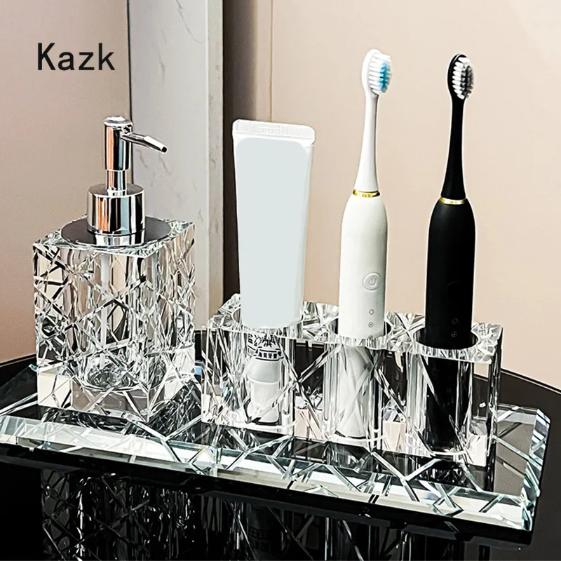 고급 크리스탈 욕실 액세서리 라이트 럭셔리 호텔 커팅  - Zara Home Bathroom 리뷰 및 가격