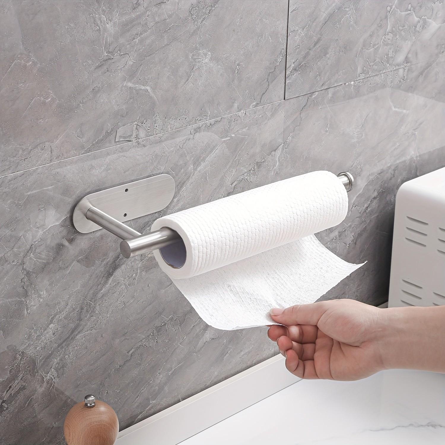 미니멀리스트 스테인리스 스틸 벽걸이 타월 바 공간 절약 - Home Bathroom Paper Towels 리뷰 및 가격