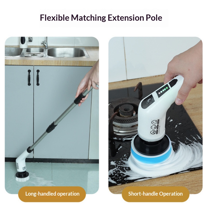 홈피쉬 무선 회전식 청소 브러쉬, 욕실 주방 화장실 다 - Home Bathroom Cleaning Machine 리뷰 및 가격