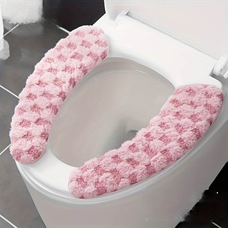두껍고 따뜻한 변기 시트 쿠션 커버 - 접착식 변기 시 - Zara Home Bathroom 리뷰 및 가격