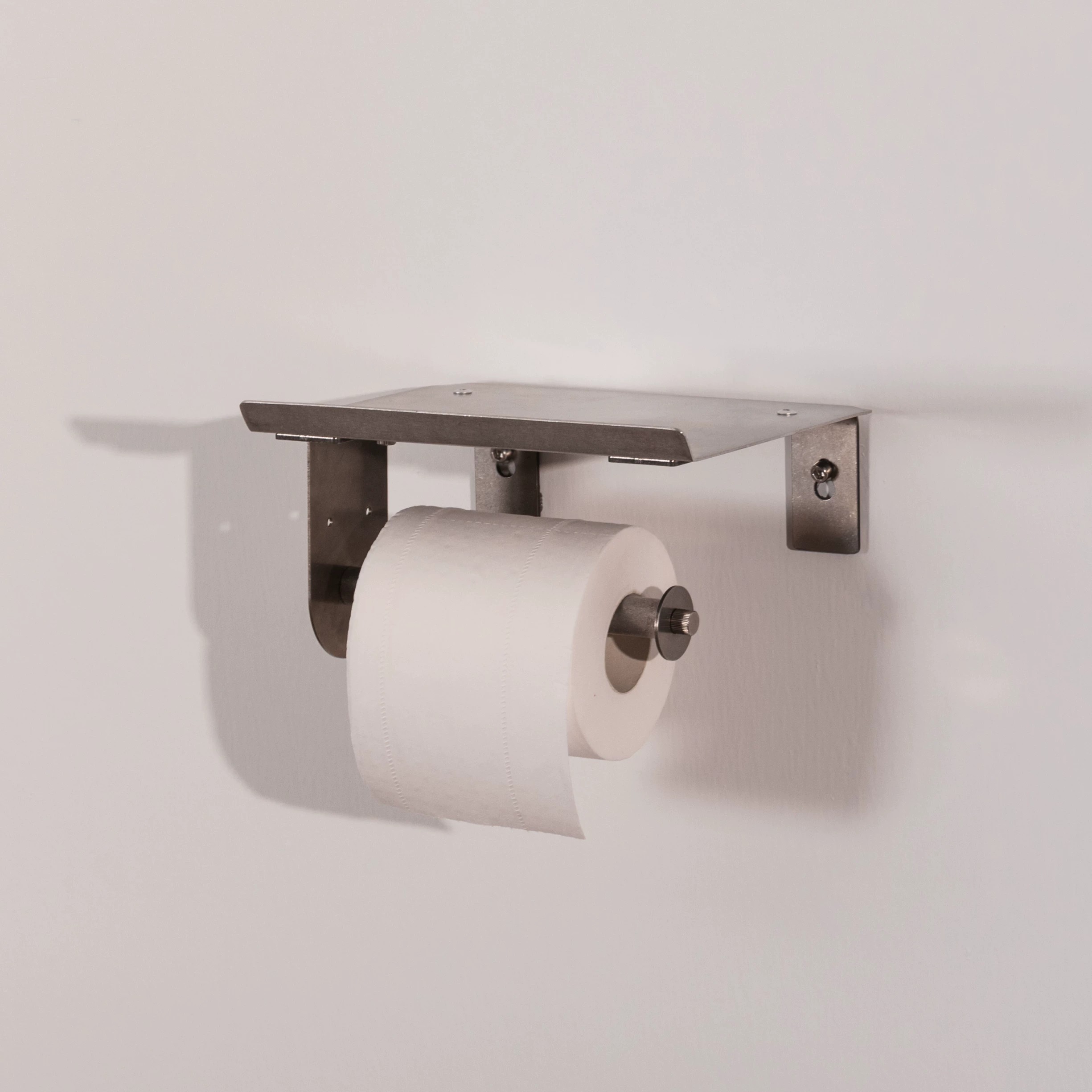 미니멀리스트 벽걸이 페이퍼 타월 홀더, 선반 포함, 스 - Home Bathroom Paper Towels 리뷰 및 가격