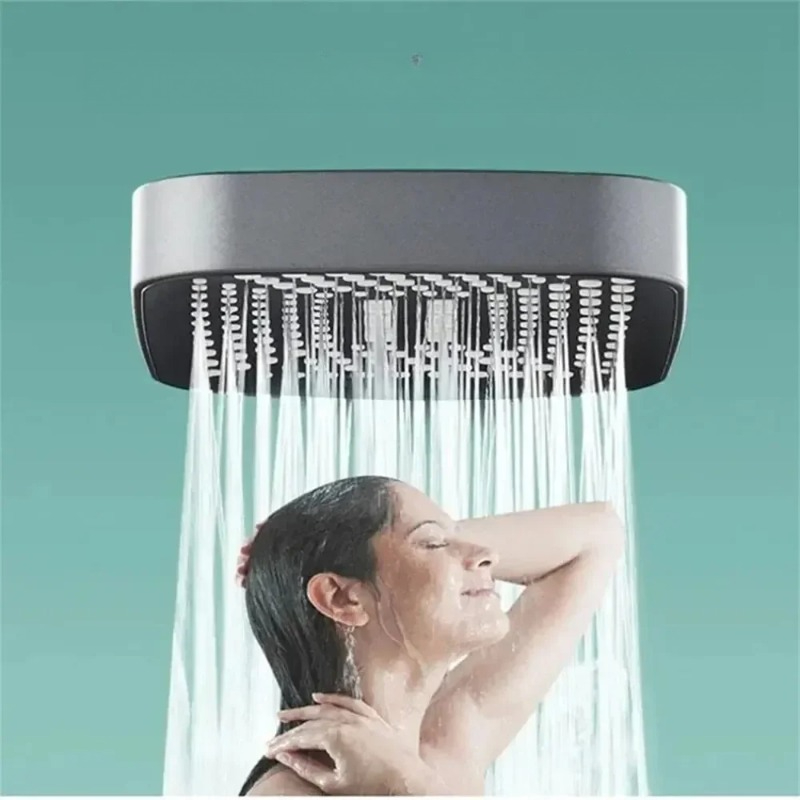 조절 가능한 3단계 고압 샤워헤드 대용량 절수 레인폴  - Home Office Bathroom 리뷰 및 가격