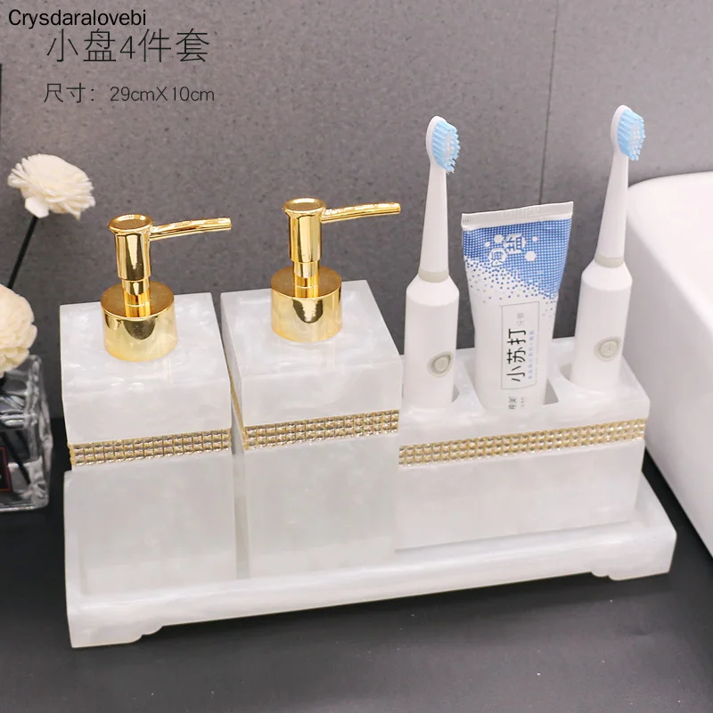 북유럽 송진 욕실 액세서리 세트, 트레이 라인석 비누  - Zara Home Bathroom 리뷰 및 가격